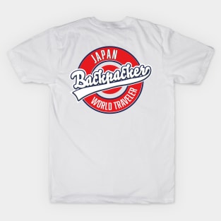 Japan backpacker world traveler T-Shirt